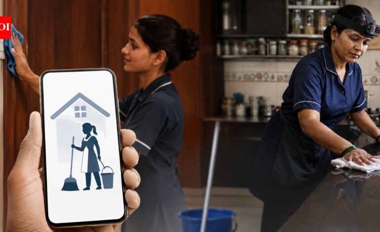 Safety vs privacy: How domestic-help platforms are building a two-way support system | India News