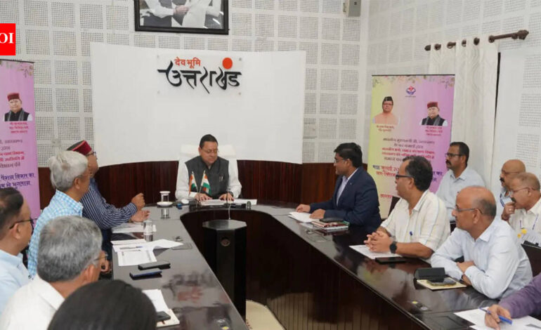 Uttarakhand CM Dhami transfers Rs 146.32 crore pension benefits to 9.87 lakh beneficiaries | India News