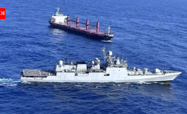 Captain moves crew to citadel, thwarts pirate assault on India-bound vessel | India News