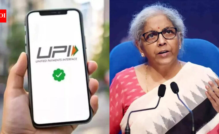Proposed MDR for UPI transactions will be nominal, says government | India News