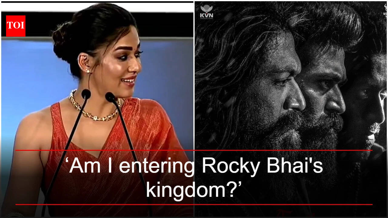 ‘Am I entering Rocky Bhai’s kingdom?’: ‘Toxic’ actor Nayanthara recalls first meeting Yash | Kannada Movie News