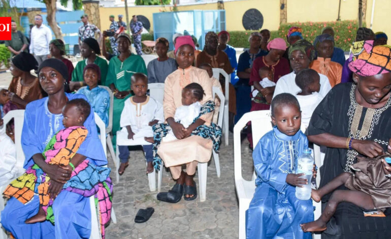 Dozens of Nigerians freed after six months in jihadi captivity