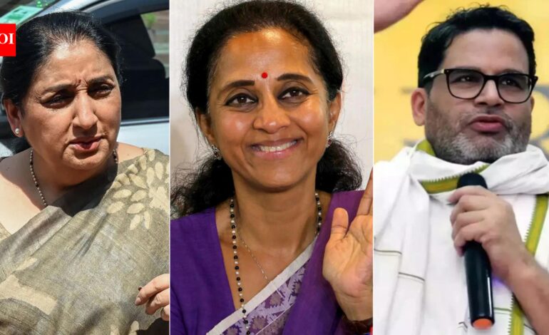 ‘Internal matter’: Supriya Sule on Sunetra Pawar-led NCP faction’s talks with Prashant Kishor | India News