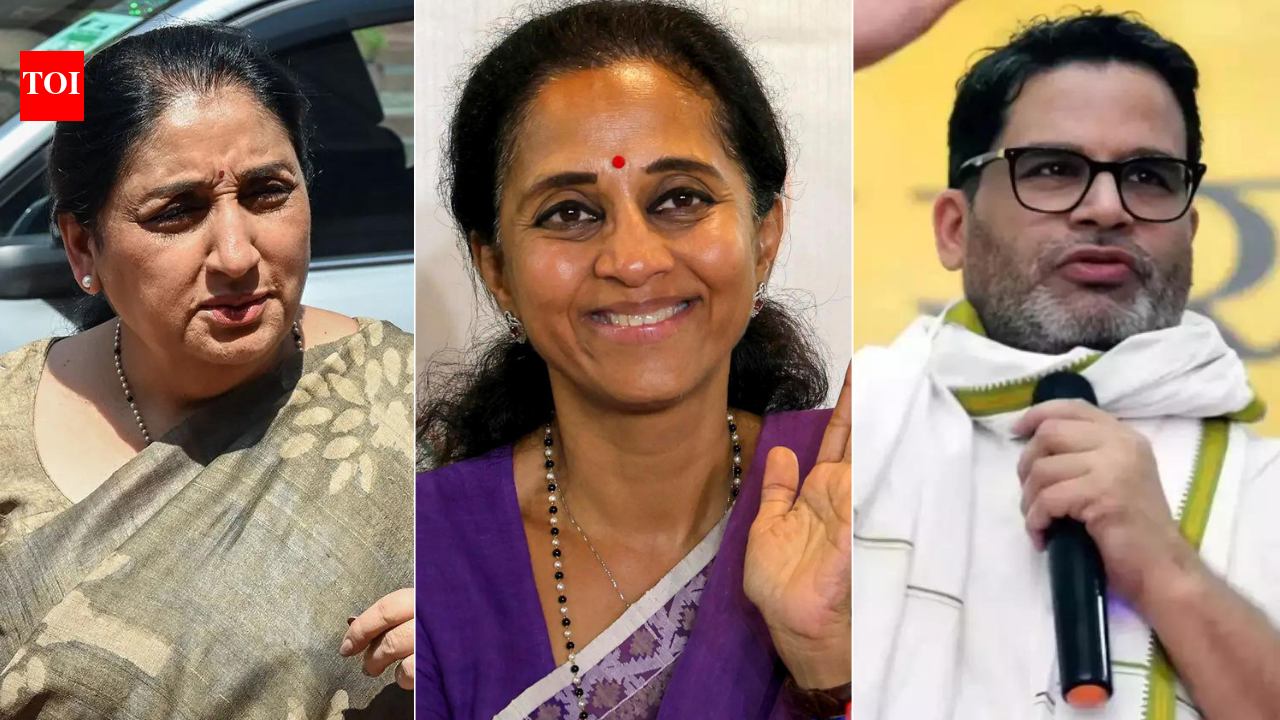 ‘Internal matter’: Supriya Sule on Sunetra Pawar-led NCP faction’s talks with Prashant Kishor | India News