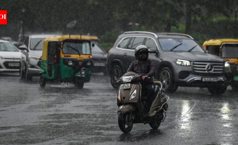 Heavy rain likely across several states this week; Delhi surpasses August rainfall average | India News