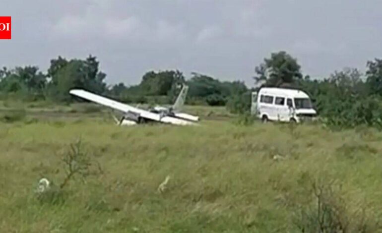 DGCA to conduct preliminary probe into Baramati aircraft runway excursion: Centre | India News
