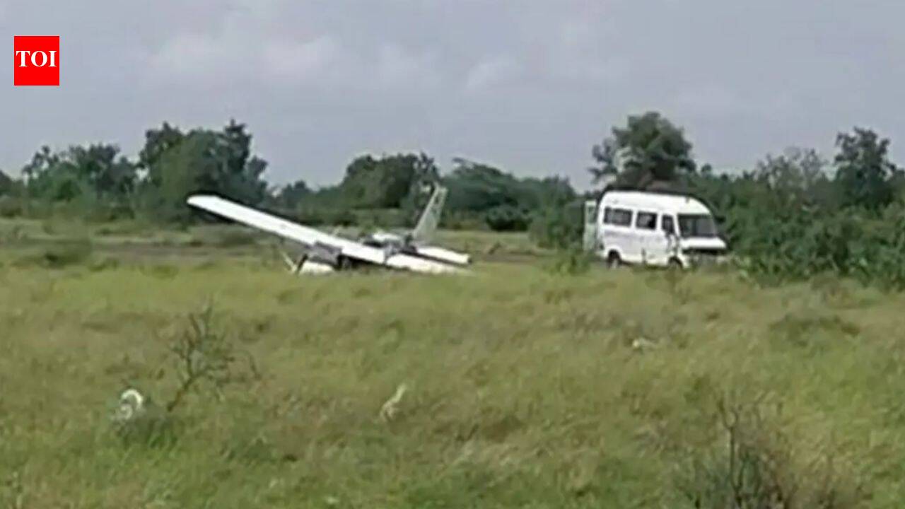 DGCA to conduct preliminary probe into Baramati aircraft runway excursion: Centre | India News