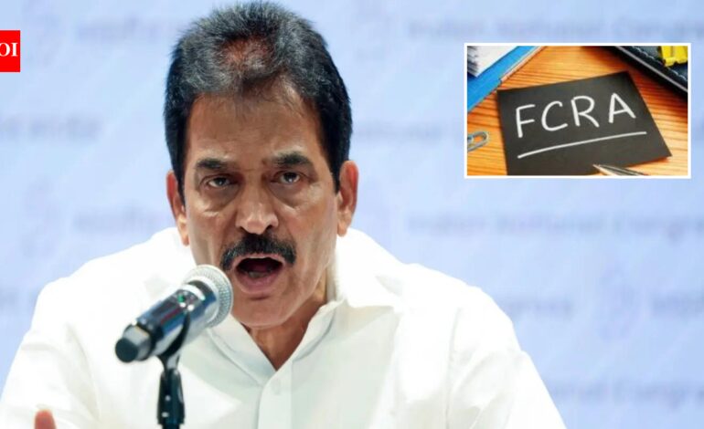 Fcra Amendment Bill 2026: ‘Anti-people’: Congress vows to oppose FCRA Bill, Venugopal accuses Centre of targeting NGOs | India News