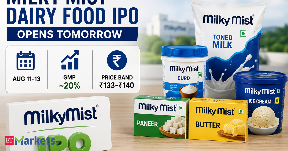 Milky Mist Dairy Food IPO opens tomorrow, GMP signals 20% listing gain. Check price band, lot size and key dates