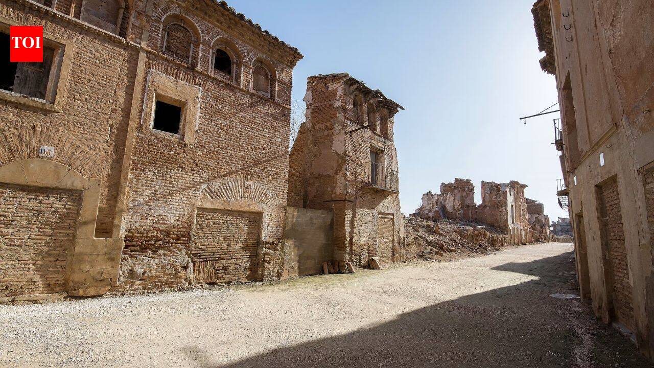 spain’s belchite was destroyed in the 1937 civil war, but archaeologists are still finding bullets, trenches and personal belongings beneath its ruins | World News