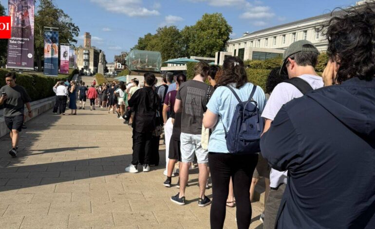 Solar eclipse craze grips UK: Brits stuck in hours-long queues as glasses fly off shelves