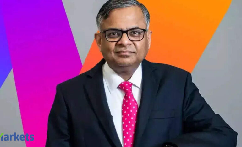 TCS, other Tata stocks fall up to 4% as N Chandrasekaran resigns