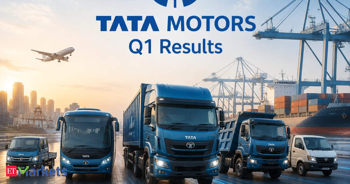 Tata Motors CV Q1 Results: Net profit soars 83% YoY to Rs 2,560 cr on one-time gain from Tata Capital; revenue jumps 19%