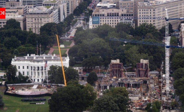 Trump admin plans to spend $900m on White House ‘modernisation projects’: Report