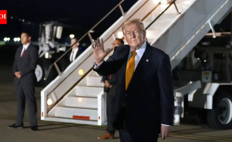 Missile threat made Donald Trump move to smaller US jet during Turkey visit: Report