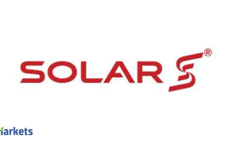 Solar Industries shares jump 8% to fresh lifetime high after Q1 net profit soars 93% YoY to Rs 653 crore