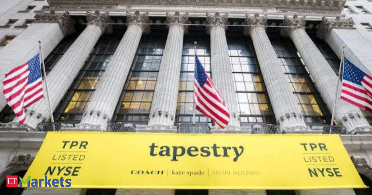 US stocks: Tapestry forecasts weak annual sales as Kate Spade struggles, shares tumble 15%