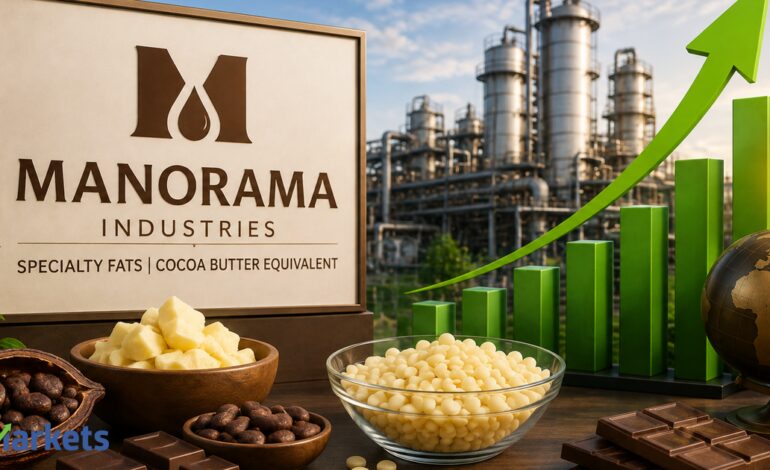 Manorama Industries shares surge over 8% after strong Q1 results