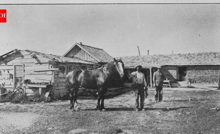 In 1870, a former slave and Union soldier staked a homestead in Nebraska; drought and grasshoppers cost him the claim, but he eventually owned more than 2,000 acres