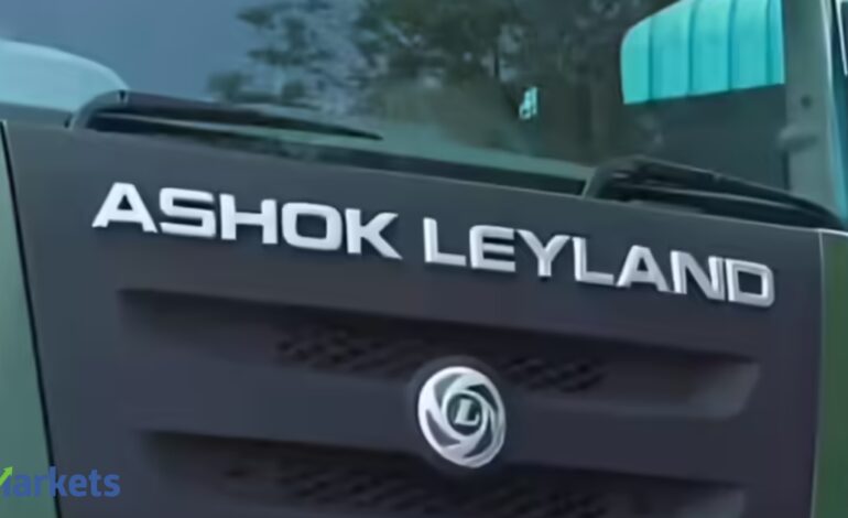 Ashok Leyland Q1 profit rises 2% as revenue jumps 10% to Rs 10,750 crore