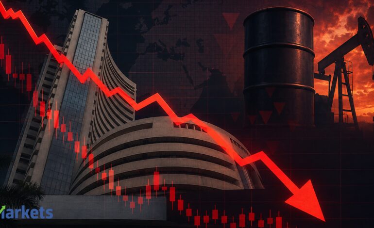 D-Street ends in red for a third week on West Asia deal delay, oil spike