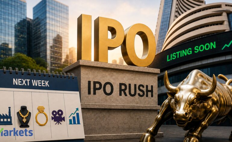 IPO rush: 5 companies to raise Rs 5,499 crore next week; Shiprocket, 4 others to list