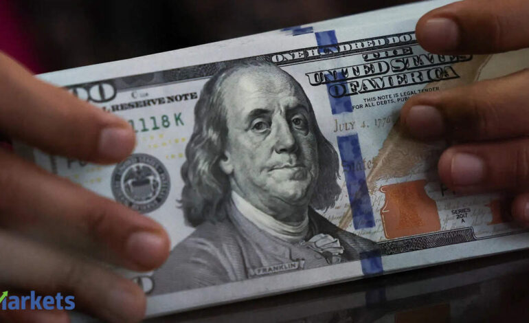Dollar falls on surprise drop in US retail sales