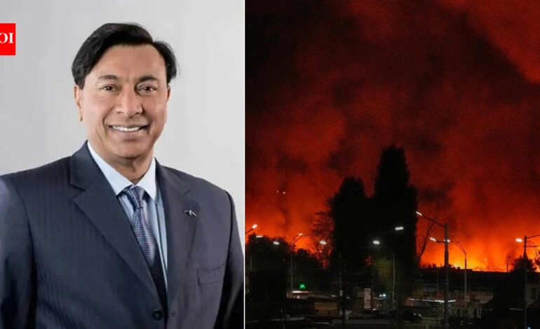 Lakshmi Mittal’s Ukraine steel plant hit by Russian missile; 2 killed