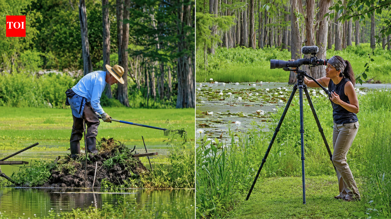 A Florida couple bought a 45-acre swamp to protect it from development; 15 years later, 275 wood storks were nesting there in a thriving ecosystem filled with wildlife