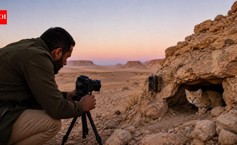 Meet Mohammed Almuntasir: The Libyan wildlife photographer whose 18-second YouTube video proved a “ghost cat” still lives in Libya | World News