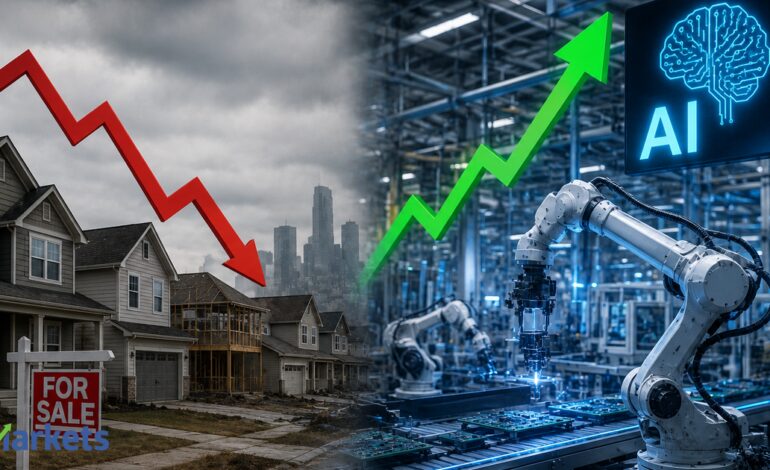US housing market weakens as AI boom drives factory output
