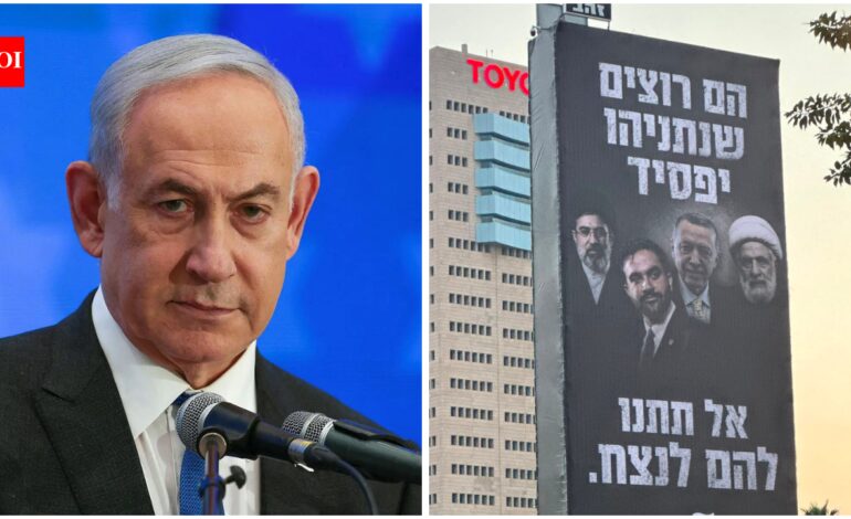 Benjamin Netanyahu: ‘Don’t let them win’: Netanyahu’s party puts Zohran Mamdani alongside Iran, Hezbollah leaders on billboard