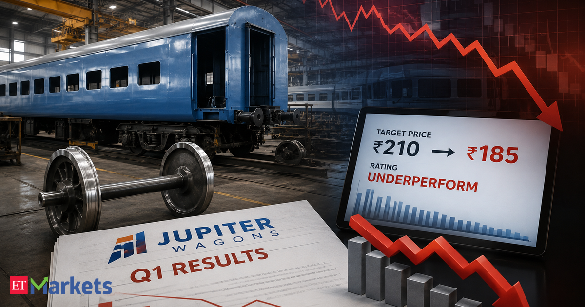 Jefferies cuts target price for Jupiter Wagons, maintains Underperform after Q1 earnings. Here’s why