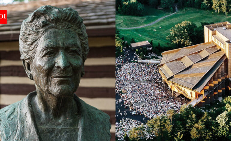 In 1966, a 71-year-old woman donated nearly 100 acres of her Virginia farm and money for an amphitheatre; the land became America’s only national park dedicated to the performing arts