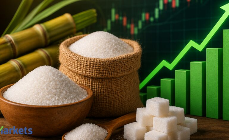 Sugar stocks Bajaj Hindusthan Sugar, Balrampur Chini, others rally up to 8% after govt tightens stock limits