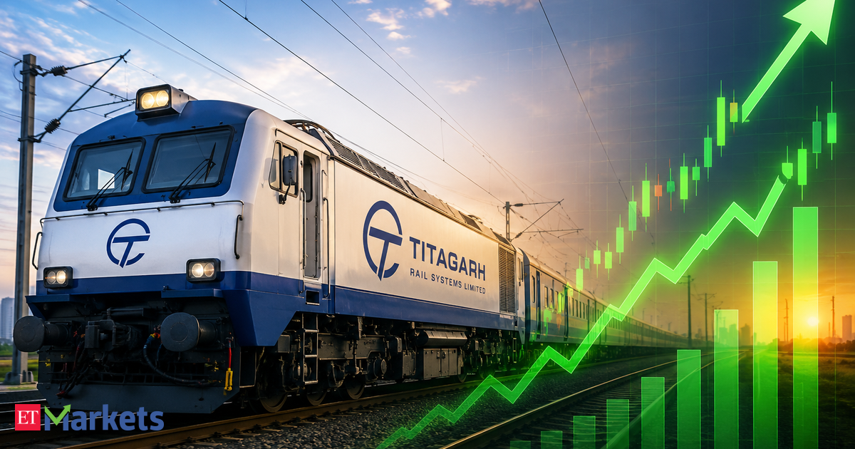 Titagarh Rail Systems shares gain 3% after Indian Railways’ approval for traction motor supply