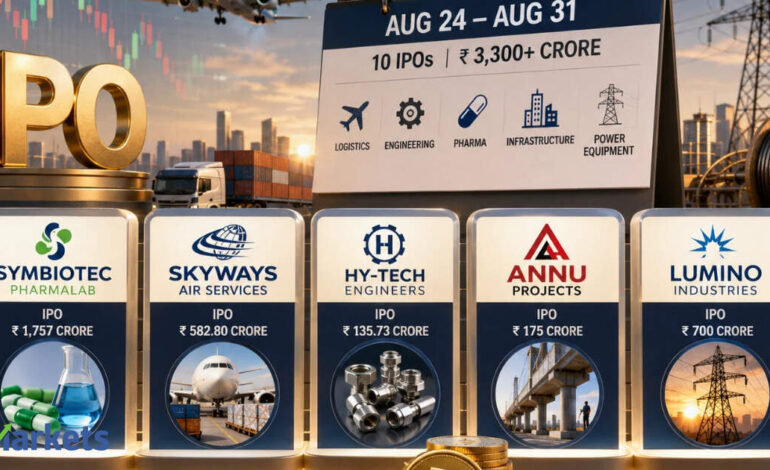 Rs 3,300 crore IPO week: Symbiotec, Skyways Air to lead 10-offer rush for investors