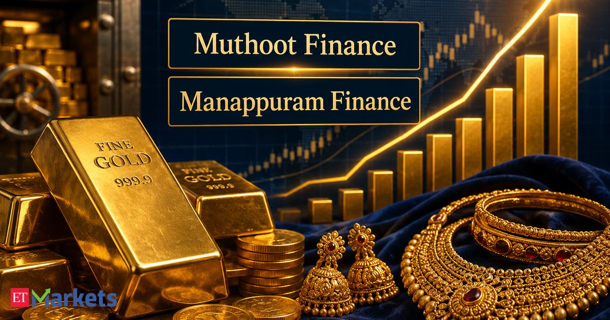 Muthoot Finance, Manappuram Finance shares rally up to 11% in 4 days as gold crosses Rs 1.63 lakh