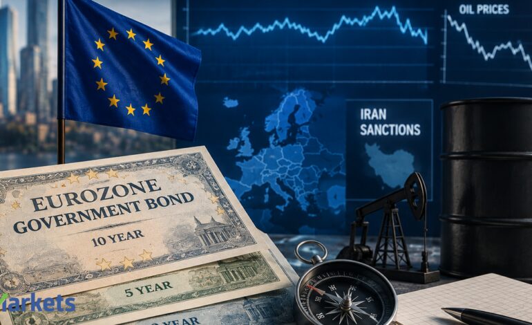 Global market: Eurozone bond yields steady as oil prices ease, traders assess Iran sanctions