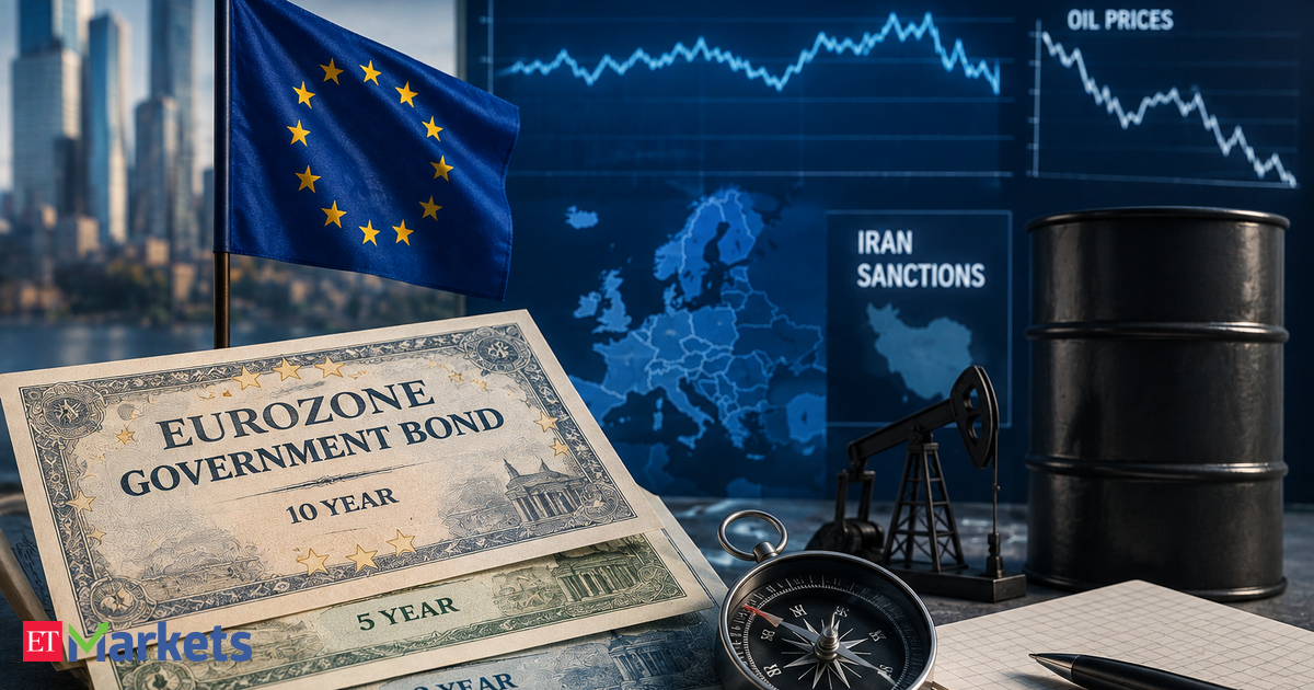 Global market: Eurozone bond yields steady as oil prices ease, traders assess Iran sanctions