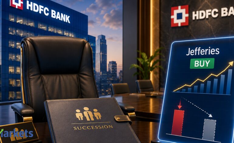 Jefferies cuts HDFC Bank share price target but retains Buy after CEO opts out of new term. Here’s why