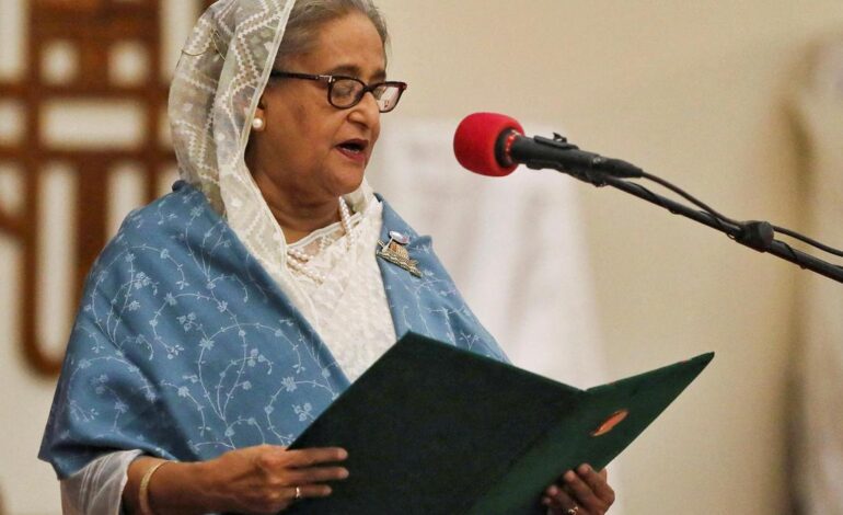Government has no role; event being organised by ‘private media entity’: MEA on Sheikh Hasina’s press event