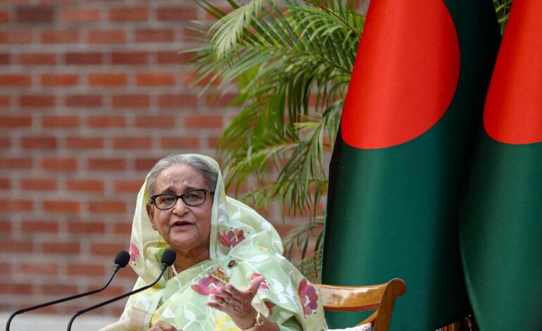 Sheikh Hasina’s media event can hurt ties with India: Bangladesh