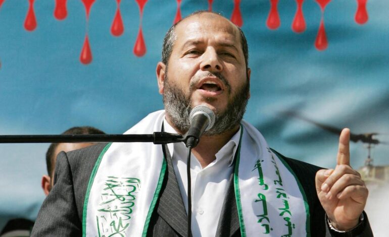 Hamas chief heads to Cairo for talks ahead of Kushner visit