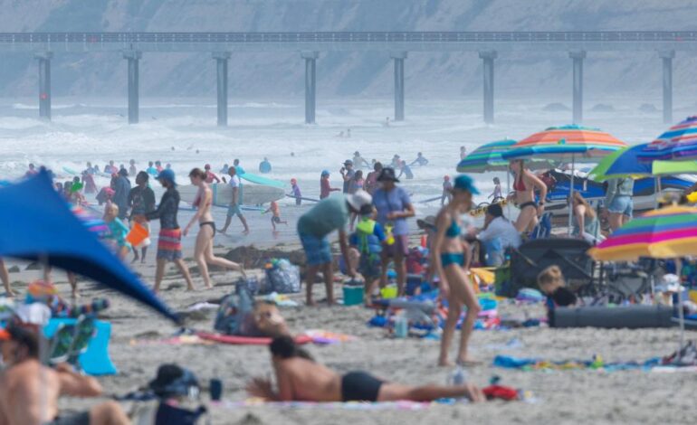 Heat wave bringing record-breaking temps, heightened wildfire risk to parts of western U.S.