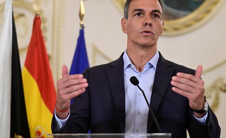 Spanish Prime Minister Sanchez fends off blistering criticism within the EU over Ceuta crisis