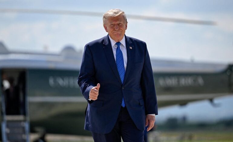 Trump says U.S., Israel to hold off on Iran strikes