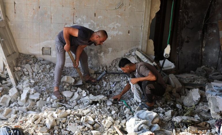 Israeli strikes kill nine in Gaza, Israeli Minister says no deal to halt attacks