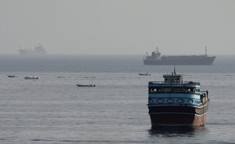 Gulf shipping traffic down after Houthis say they attacked Saudi tanker