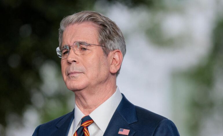 U.S. Treasury Secretary says chance of Hormuz deal with Iran by August 5
